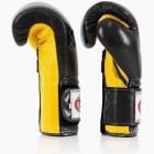 Боксови Ръкавици - Fairtex BGV9 Boxing Gloves Mexican Style - Black/Yellow